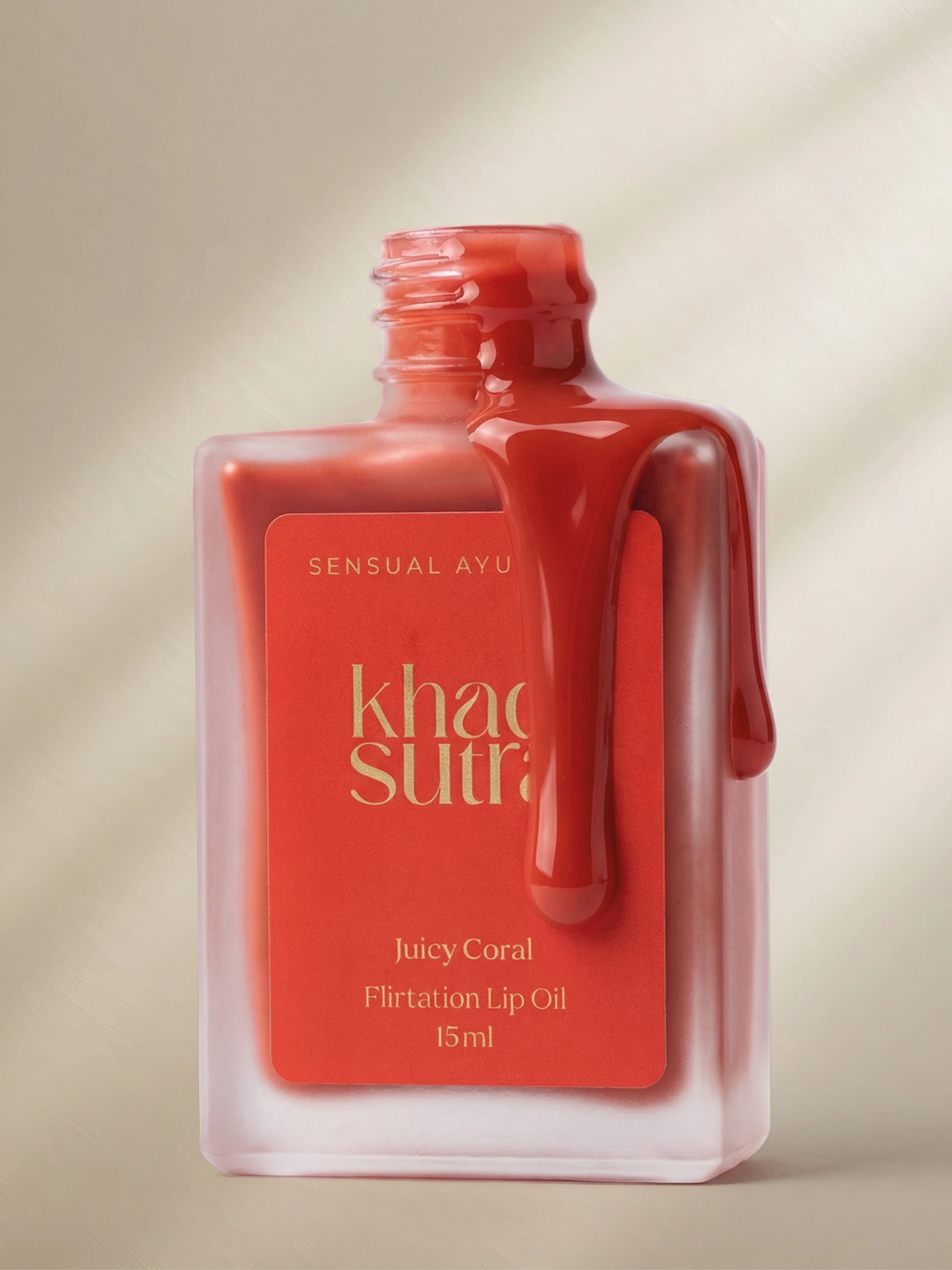 Lip Oil Juicy Coral - Image 6